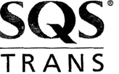 SQS TRANS Logo (DPMA, 11.07.1996)