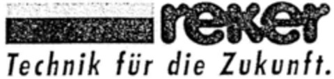 reker Technik für die Zukunft Logo (DPMA, 23.12.1998)
