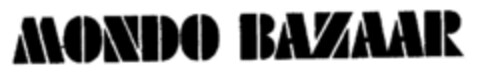 MONDO BAZAAR Logo (DPMA, 04/28/1999)