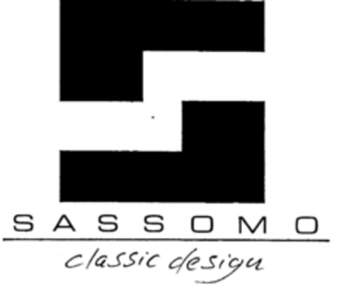 SASSOMO classic design Logo (DPMA, 26.05.1999)