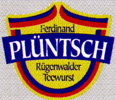 PLÜNTSCH Ferdinand Rügenwalder Teewurst Logo (DPMA, 30.11.1999)