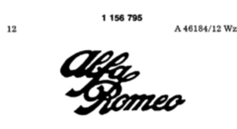 Alfa Romeo Logo (DPMA, 10.04.1989)