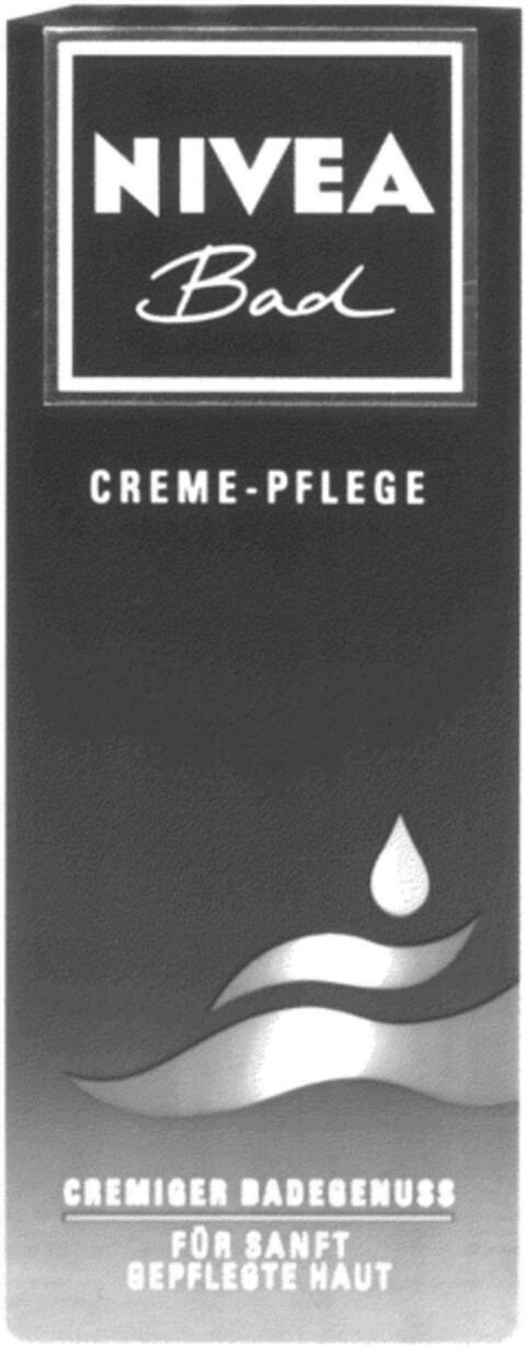 NIVEA Bad CREME-PFLEGE Logo (DPMA, 17.10.1992)