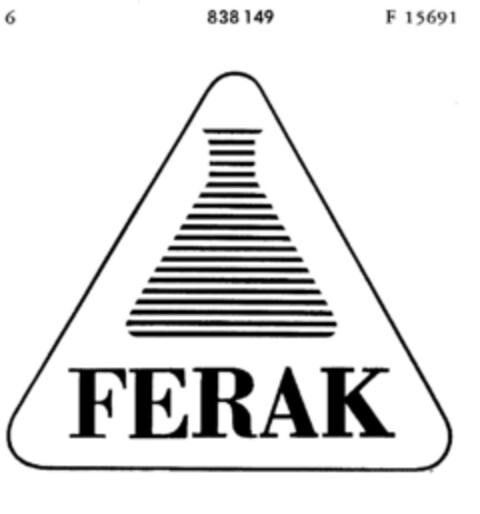 FERAK Logo (DPMA, 01/27/1965)