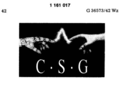 C S G Logo (DPMA, 23.03.1989)