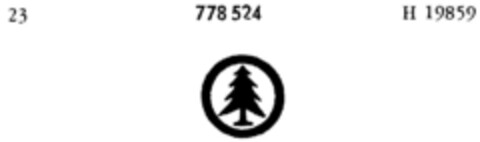 778524 Logo (DPMA, 06/20/1961)