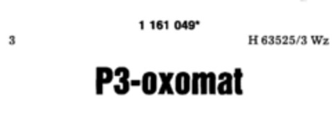 P3-oxomat Logo (DPMA, 21.05.1990)