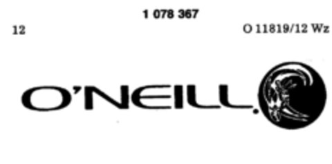 O`NEILL Logo (DPMA, 12.09.1984)