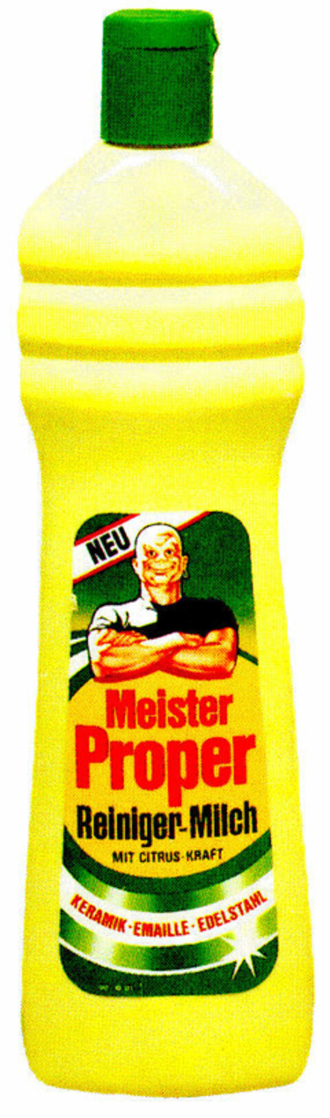 Meister PROPER Reiniger-Milch Logo (DPMA, 28.01.1986)