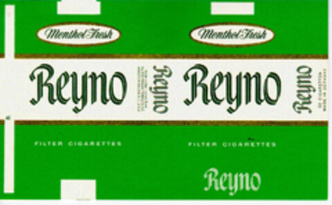 Reyno FILTER CIGARETTES Logo (DPMA, 08.06.1961)