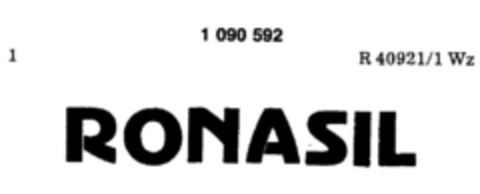 RONASIL Logo (DPMA, 11.04.1983)