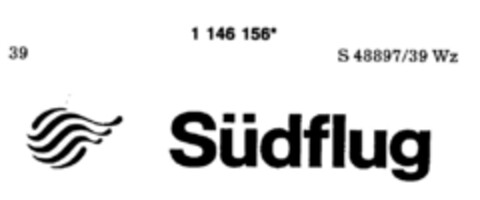 Südflug Logo (DPMA, 12.08.1989)