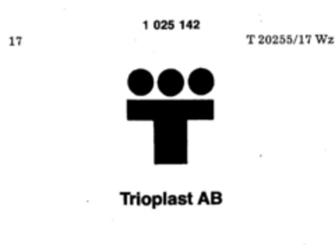 Trioplast AB Logo (DPMA, 04/05/1980)