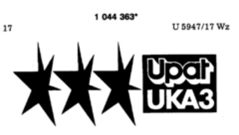 Upat UKA3 Logo (DPMA, 09/23/1982)