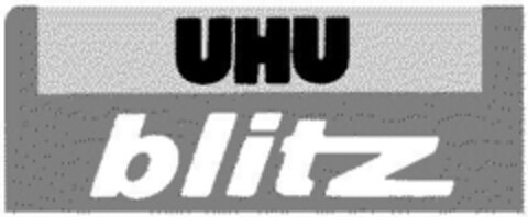 UHU blitz Logo (DPMA, 16.09.1992)