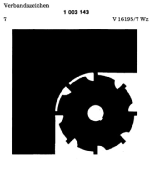 1003143 Logo (DPMA, 16.12.1978)