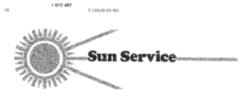 Sun Service Logo (DPMA, 29.05.1979)