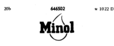 Minol Logo (DPMA, 01.10.1948)