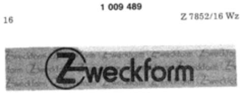 Zweckform Logo (DPMA, 10.01.1980)