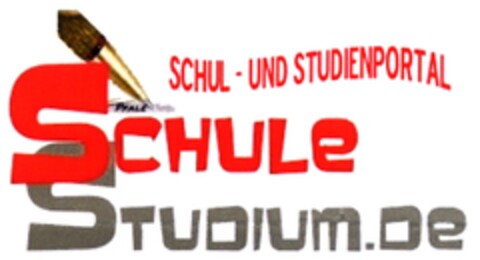 SCHUL- UND STUDIENPORTAL SCHULE STUDIUM.DE Logo (DPMA, 21.01.2009)
