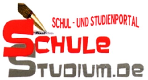 SCHUL- UND STUDIENPORTAL SCHULE STUDIUM.DE Logo (DPMA, 01/21/2009)