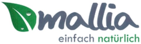 mallia einfach natürlich Logo (DPMA, 19.06.2012)