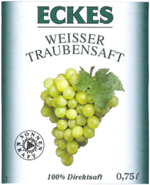 ECKES WEISSER TRAUBENSAFT Logo (DPMA, 20.06.2013)