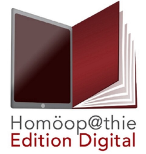 Homöop@thie Edition Digital Logo (DPMA, 07/18/2016)