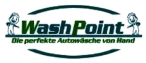 WashPoint Die perfekte Autowäsche von Hand Logo (DPMA, 25.10.2017)