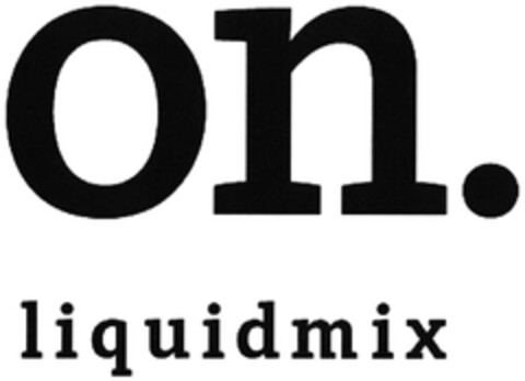 on. liquidmix Logo (DPMA, 28.01.2020)