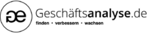 Geschäftsanalyse.de finden · verbessern · wachsen Logo (DPMA, 12/09/2020)