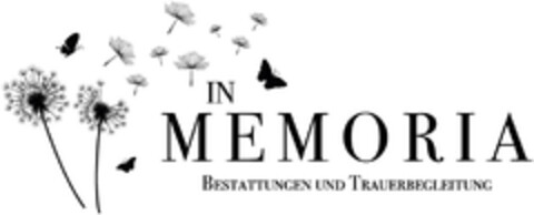 IN MEMORIA BESTATTUNGEN UND TRAUERBEGLEITUNG Logo (DPMA, 13.06.2022)