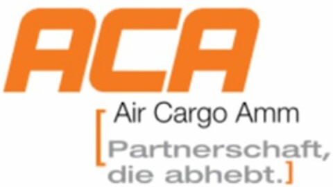 ACA [Air Cargo Amm Partnerschaft, die abhebt.] Logo (DPMA, 12.07.2024)