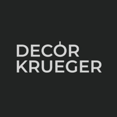 DECOR KRUEGER Logo (DPMA, 20.03.2024)