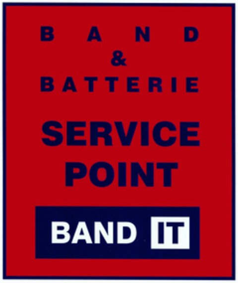 BAND & BATTERIE SERVICE POINT BAND IT Logo (DPMA, 20.06.2003)