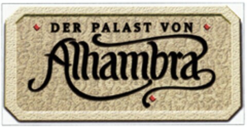 DER PALAST VON Alhambra Logo (DPMA, 16.07.2003)