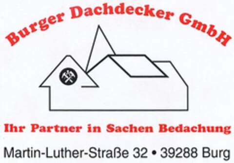 Burger Dachdecker GmbH Logo (DPMA, 08/27/2003)