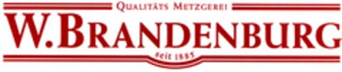 W.BRANDENBURG QUALITÄTS METZGEREI Logo (DPMA, 01/28/2004)