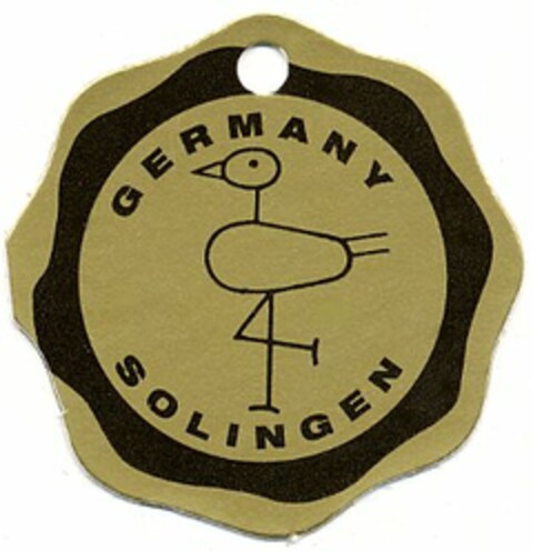 SOLINGEN GERMANY Logo (DPMA, 07/08/2004)