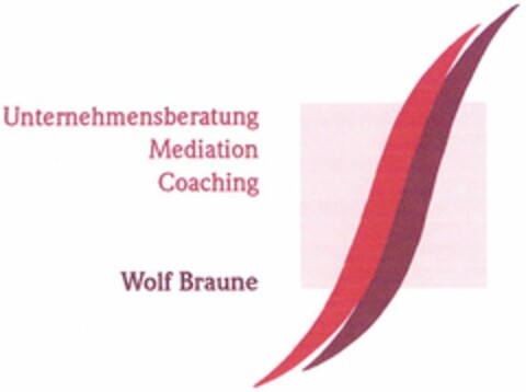 Unternehmensberatung Mediation Coaching Wolf Braune Logo (DPMA, 16.02.2006)