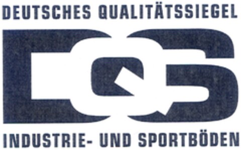 DQS DEUTSCHES QUALITÄTSSIEGEL INDUSTRIE- UND SPORTBÖDEN Logo (DPMA, 01/03/2007)