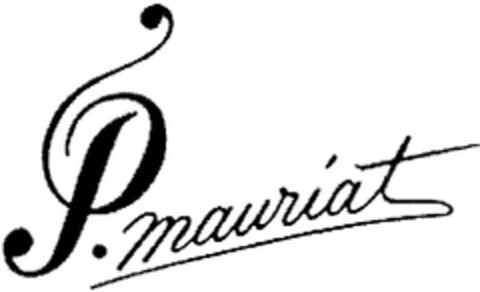 P.mauriat Logo (DPMA, 10.05.2007)