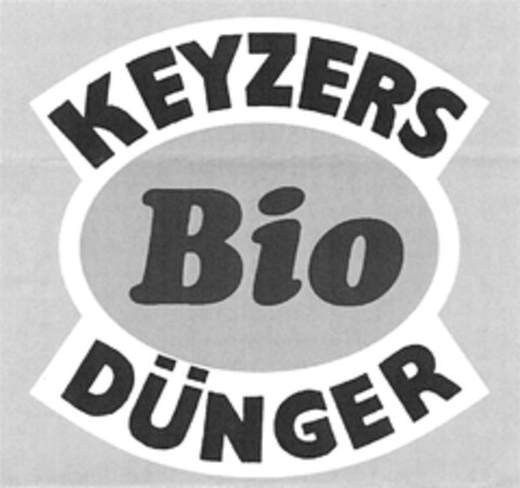 KEYZERS Bio DÜNGER Logo (DPMA, 10/15/2007)