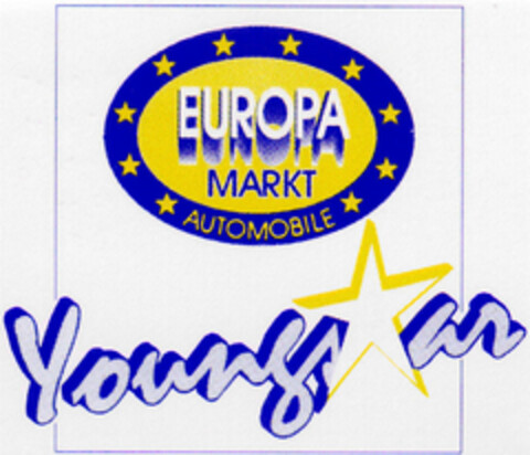 Youngstar EUROPA MARKT AUTOMOBILE Logo (DPMA, 03.04.1996)