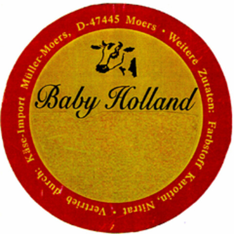 Baby Holland Logo (DPMA, 13.05.1997)