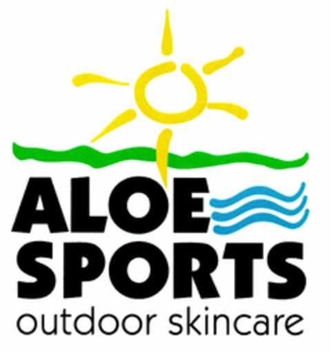 ALOE SPORTS outdoor skincare Logo (DPMA, 07/10/1999)