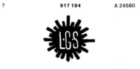 LGS Logo (DPMA, 08.02.1973)