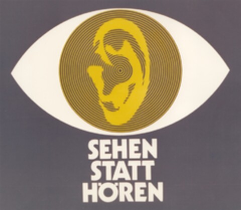 SEHEN STATT HÖREN Logo (DPMA, 04/28/1979)