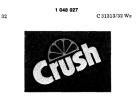 Crush Logo (DPMA, 01.07.1982)
