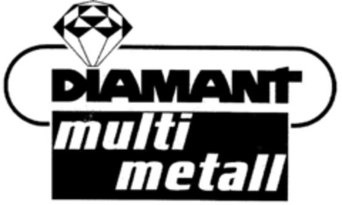 DIAMANT multi metall Logo (DPMA, 16.02.1974)